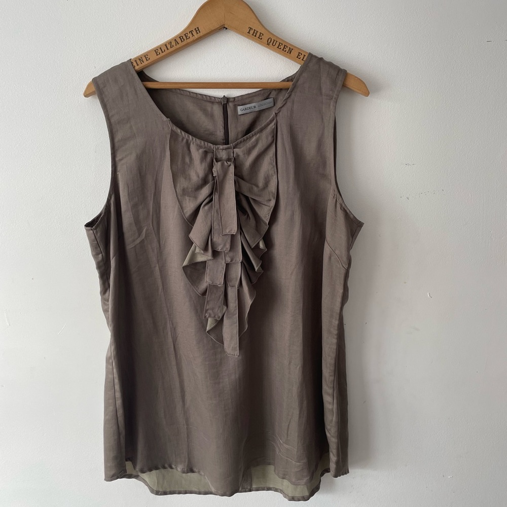 Coton + silk Gardeur brand top